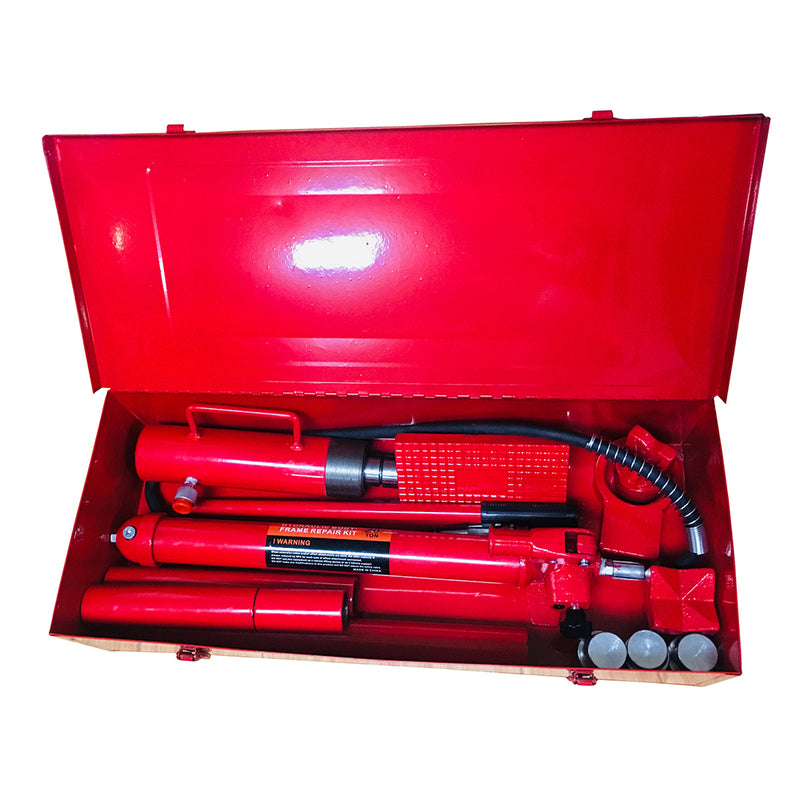 20 Ton Hydraulic Jack Air Pump Lift Porta Power Ram Repair Tool Kit