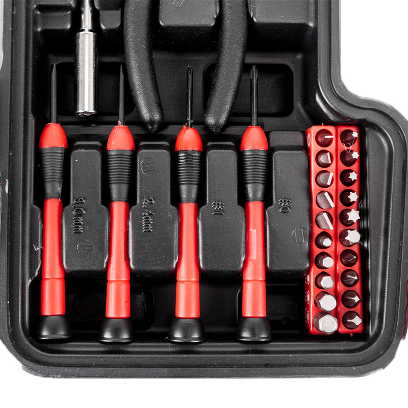 39pcs Tool Kit Red Hand Tools