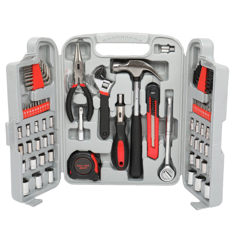 186pcs Tool Set Grey & Black