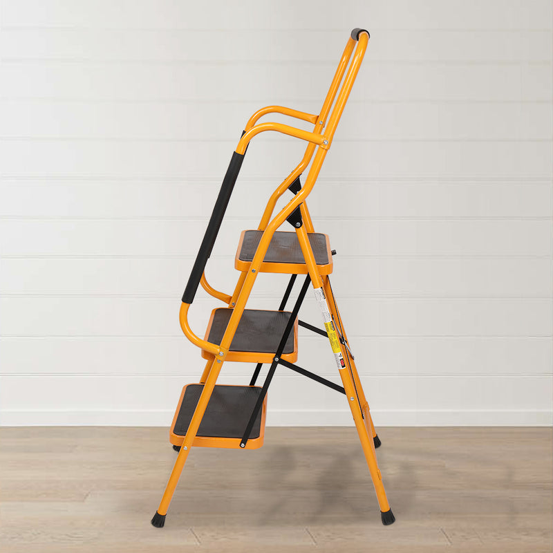 3 Step Ladder Portable Lightweight Step Stool