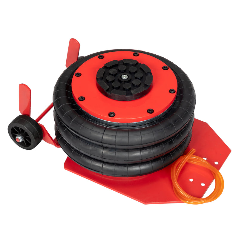 3T Round Handle  AirBag Jack Red