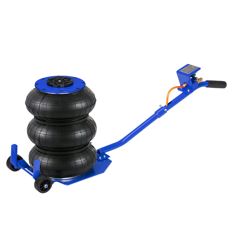 3T Round Handle  AirBag Jack Blue