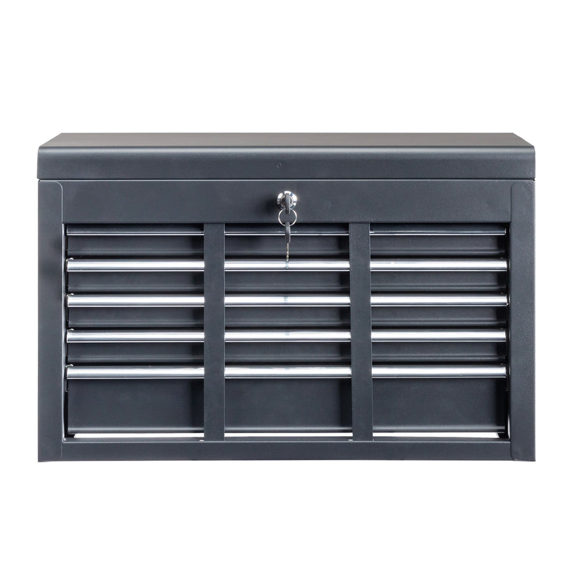 Durable Steel Tool Box – Black, Compact and Reliable Tool Storage Solution