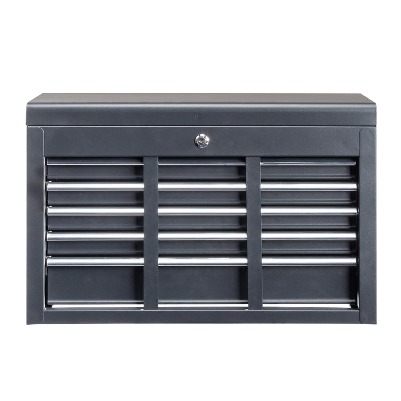 Durable Steel Tool Box – Black, Compact and Reliable Tool Storage Solution