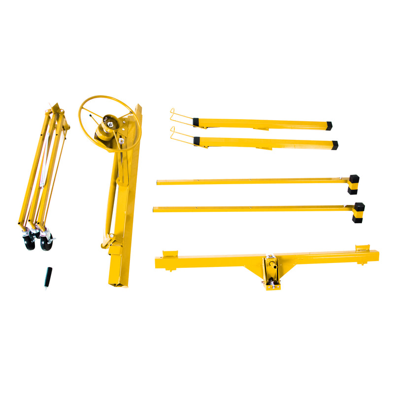 Drywall Panel Lifter Drywall Panel hoist Panel Hoist Jack Lifter 11ft yellow color