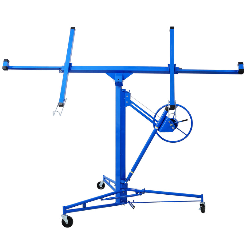 Drywall Panel hoist Drywall Lift Rolling Panel Hoist Jack Lifter 16ft blue color