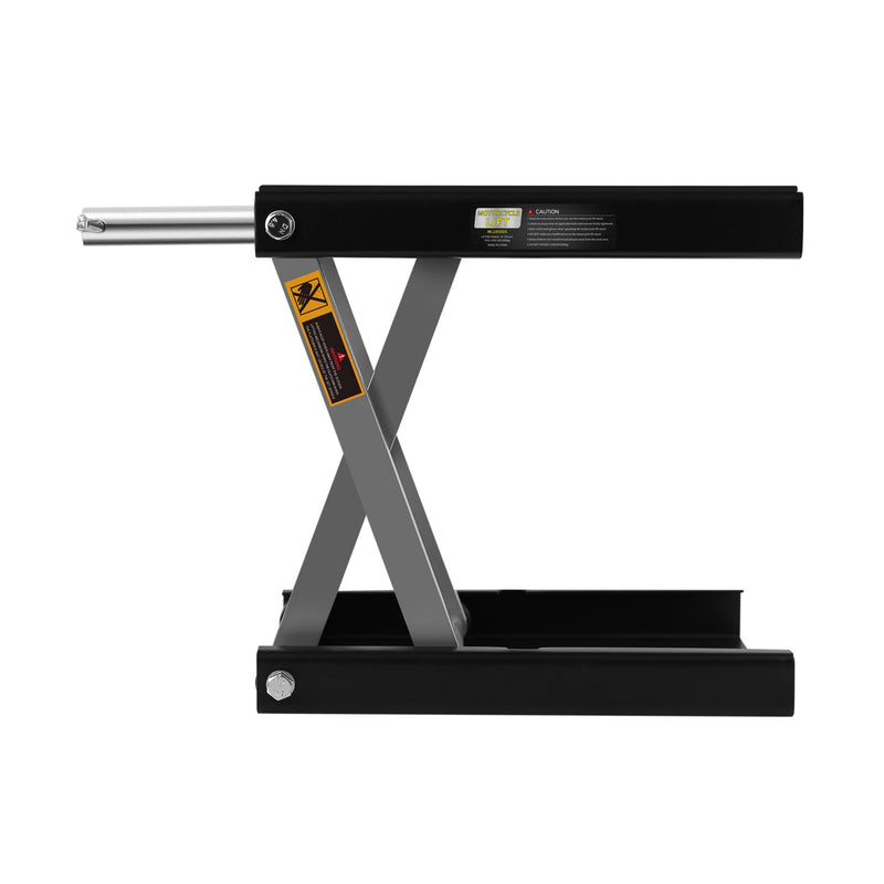 Motorcycle Lift 3.7-14 Inch Motorcycle Scissor Jack 1100 Lbs Capacity Wide Deck