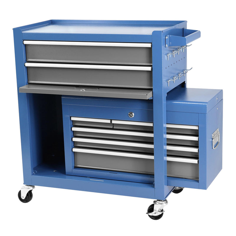 Rolling Tool Chest with Wheels 8 Drawers, Assembled Tool Cabinet Combo with Drawers, Detachable Organizer Tool Chests