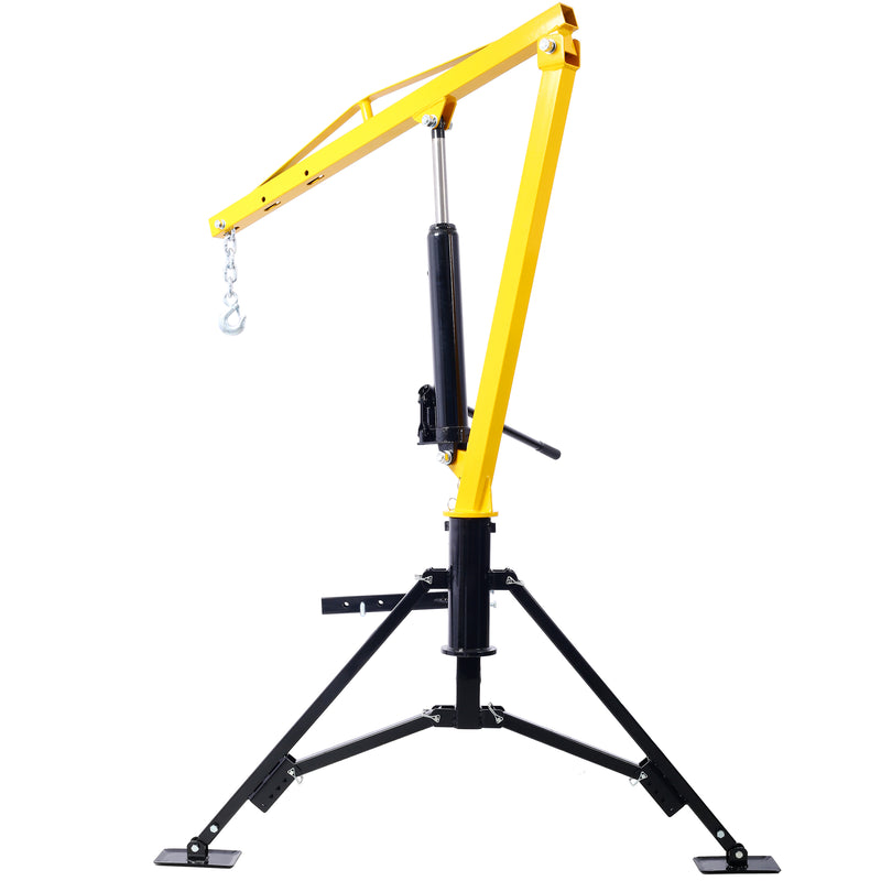 Receiver Hitch Mounted Hydraulic Swivel Pickup Truck Crane 1000lbs Capacity 3 Boom Capacities 500lbs 750lbs 1000lbs