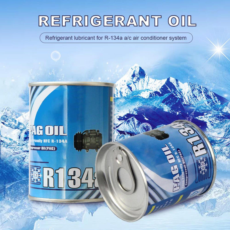 Auto R134a Refrigerant Oil Compressor Oil 70ML: Essential for Automotive A/C Air Conditioning System