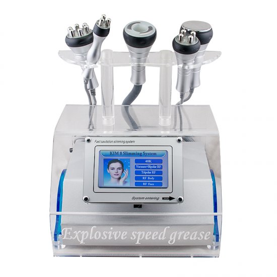 5 in 1 Cavitation Vacuum Bipolar RF Laser Slimming Machine