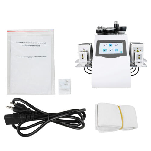 6 in 1 Slimming Machine Ultrasound Cavitation Multipolar Body Shaping Massager