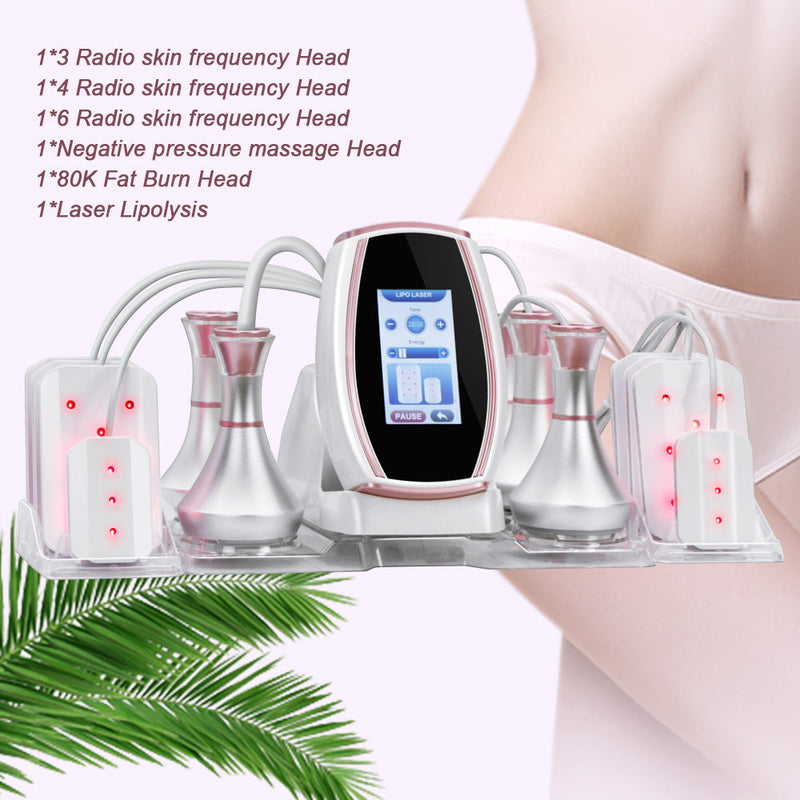 6 in 1 80k Vacuum Body Slimming Fat Loss Cavitation Machine