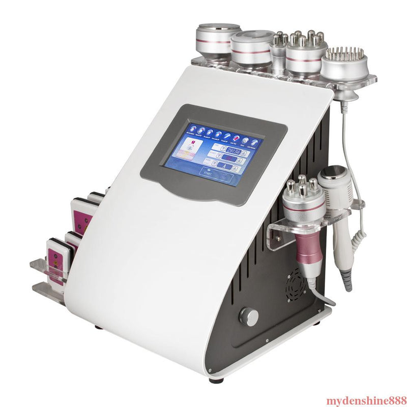 Facial Care with Hot Cold Hammer Photon&Micro Current 9in1	Ultrasonic	Cavitation	Machine	Vacuum