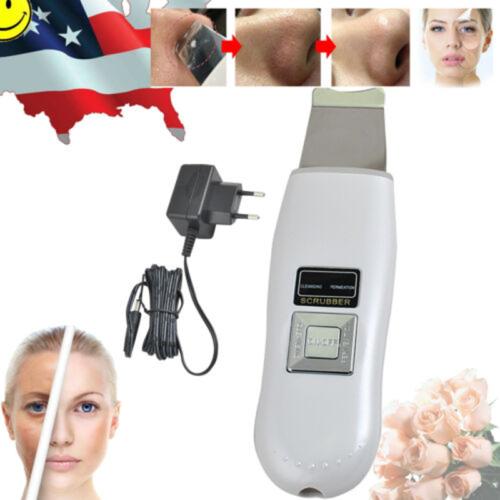 Facial Beauty Machine Ultrasound Home Spa Device Ion Skin Scrubber