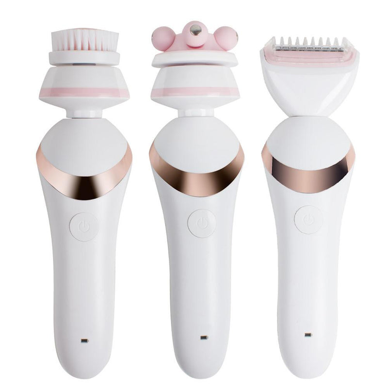 Face Leg Arm Waterproof Lady Shaver Facial Cleansing Brush