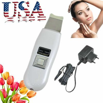 Facial Beauty Machine Ultrasound Home Spa Device Ion Skin Scrubber