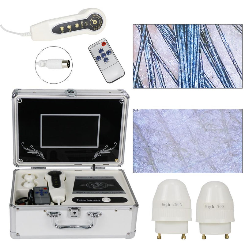 Skin Health Detection Beauty Facial Skin Detector Hair Analyser Machine