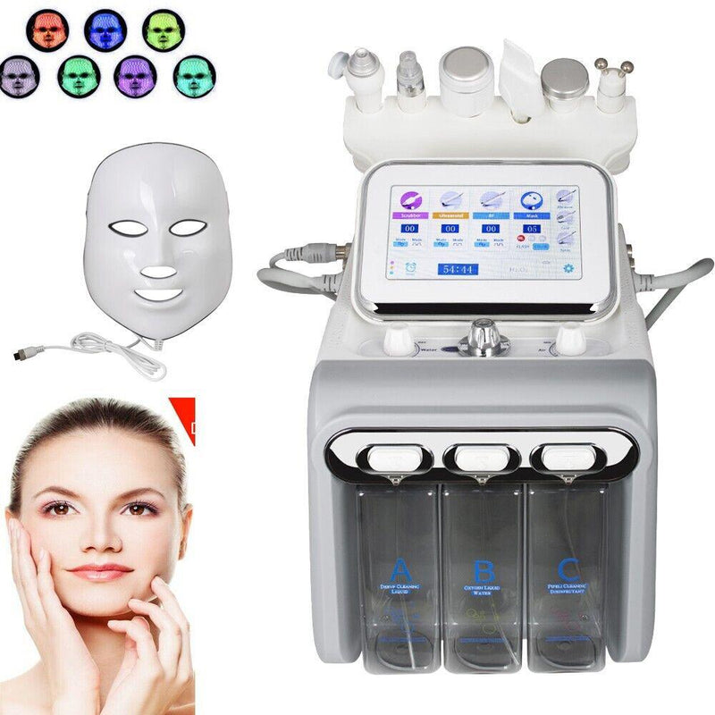 Oxygen Jet Vacuum Spray Water Dermabrasion Deep Cleansing Acne Removal 7 in 1